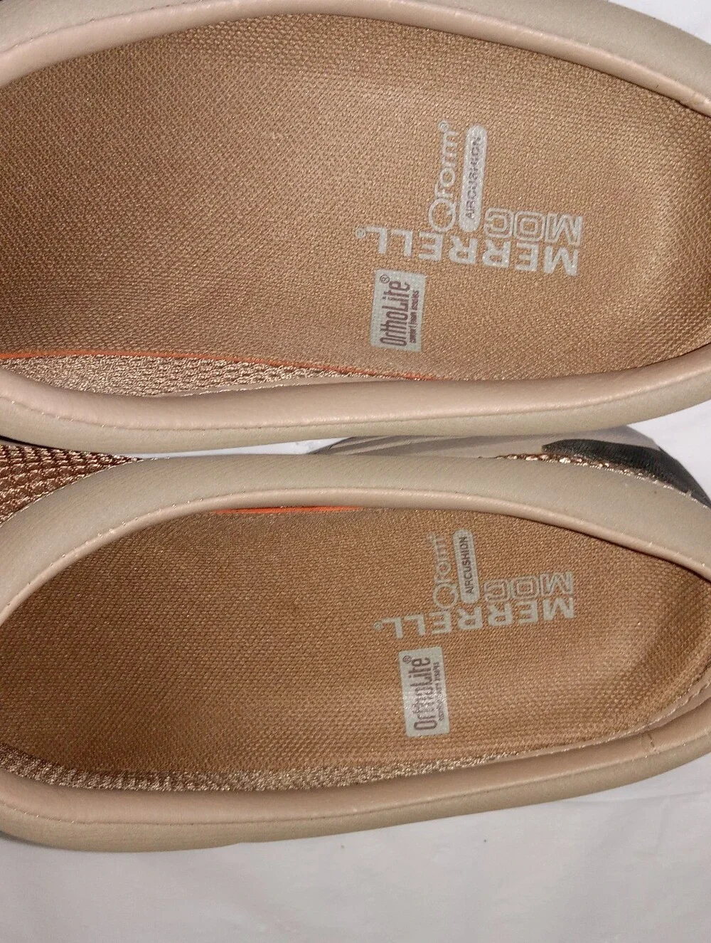Merrell Tan Ebcore Breeze Mesh Cushioned Mules 10 - Picture 10 of 10